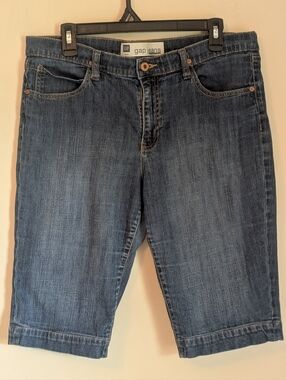 GAP Women's Dark Blue Denim Jeans Shorts